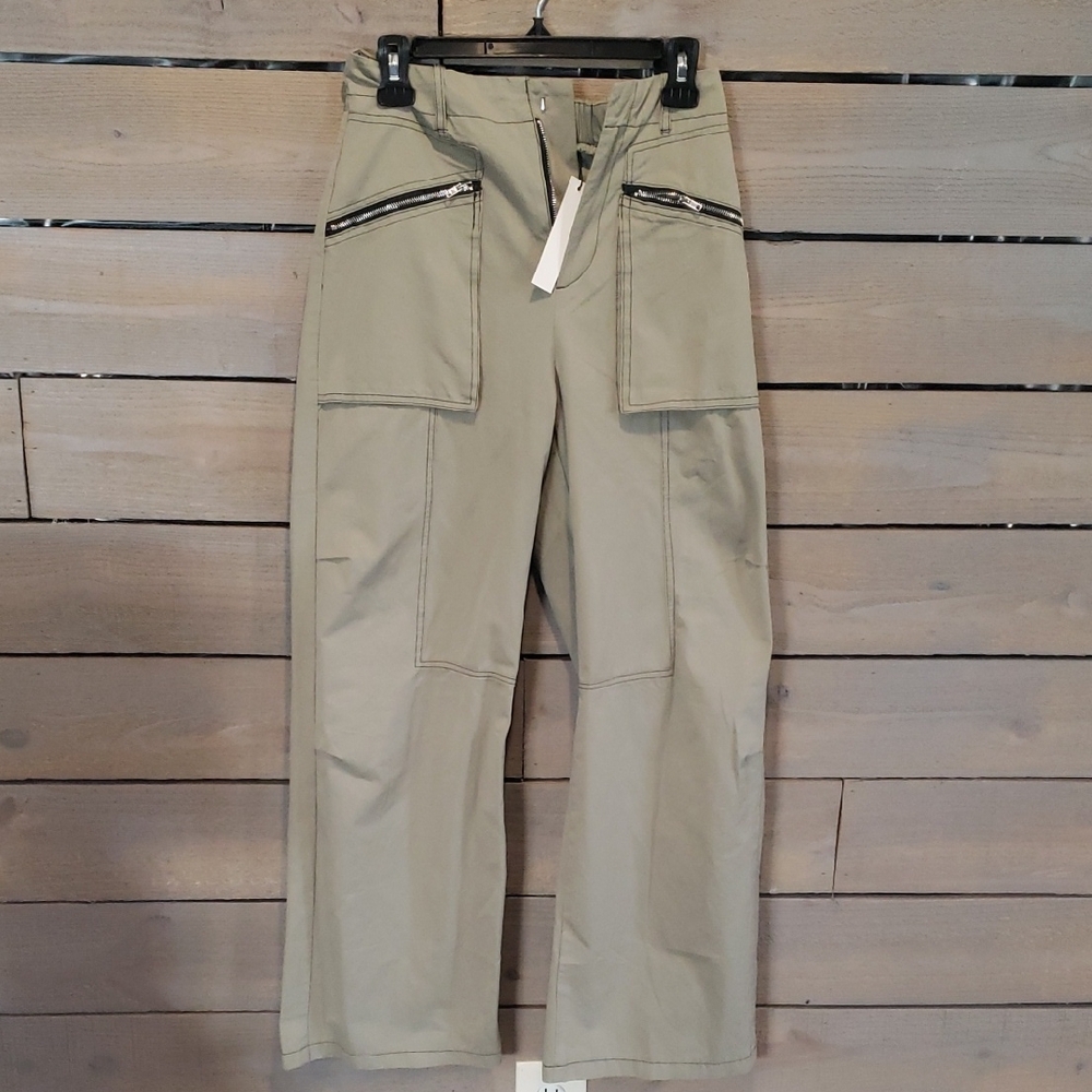 Womens Green Cargo Pants